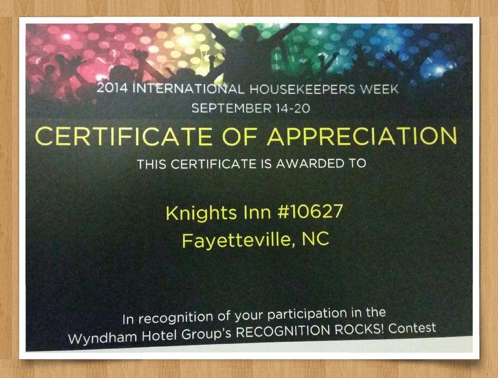 Knights Inn Fayetteville - Fort Bragg Exteriör bild